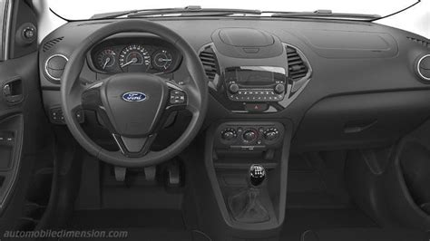 *actual mileage and range will vary. Dimensioni Ford Ka+ 2018, bagagliaio e interni
