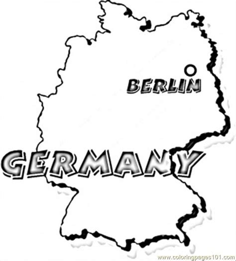 Coloring Page Of Germany