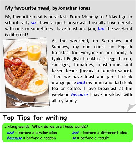 My favourite meal | LearnEnglishTeens