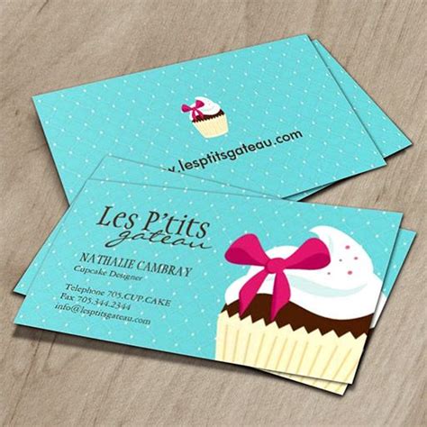 By clicking on the image it will immediately take your selection to the card editor. Cupcake Bakery Business Card | Custom Business Card ...