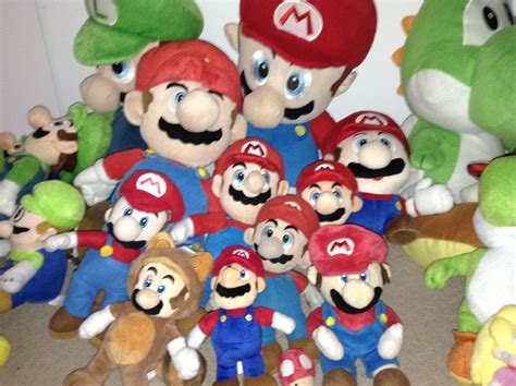 My Mario Plush Collection V2 Marios By Luigibroz On Deviantart