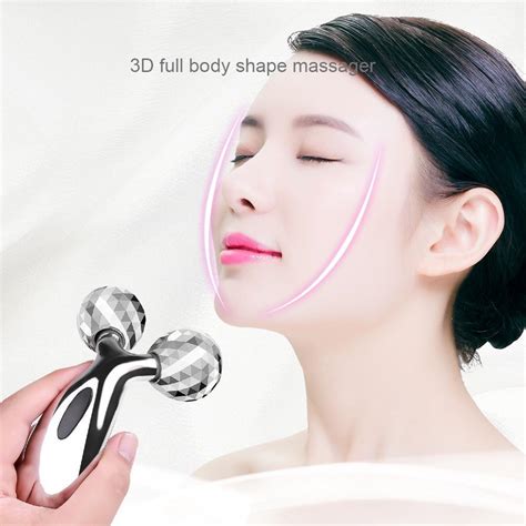 Buy 3d Roller Face Massager Full Body Massage 360 Rotate Face Lift