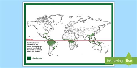 Tropical rainforests are home for certain indigenous groups of tribes. Tropical Rainforests World Map - tropical rainforest