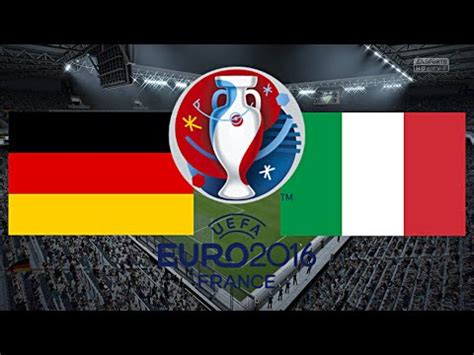 Frankreich gegen deutschland im liveticker. DEUTSCHLAND vs. ITALIEN - EM 2016 FRANKREICH (Gruppenphase ...