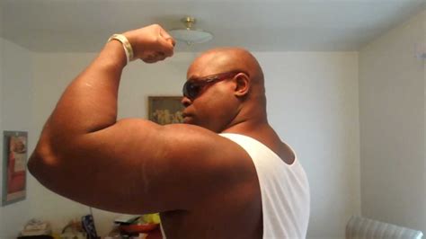 Got Muscles Big B Flexing N White Wife Beater Youtube