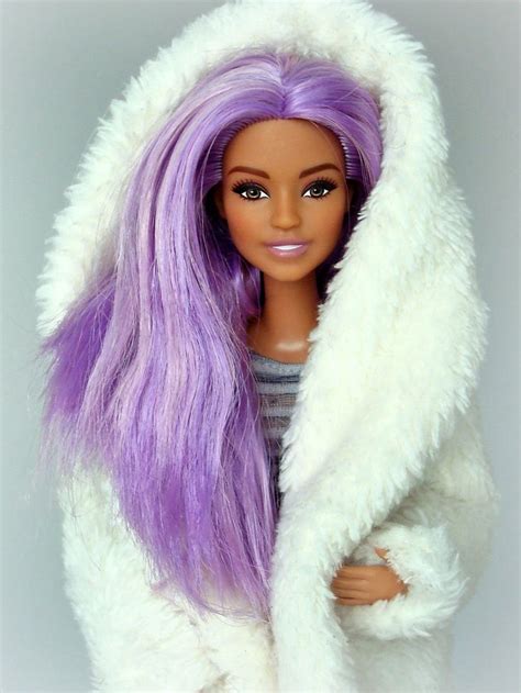 pin by olga vasilevskay on barbie fashionistas Сolor hair celebrity barbie dolls barbie dolls