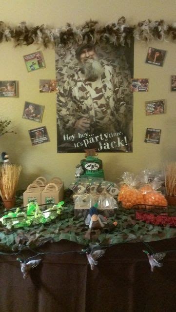 Duck Dynasty Birthday Party Ideas Photo 4 Of 26 Duck Dynasty Party