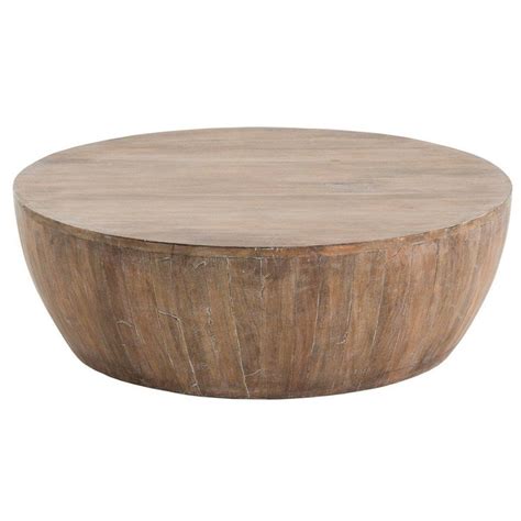 Round Solid Wood Coffee Table Ideas On Foter