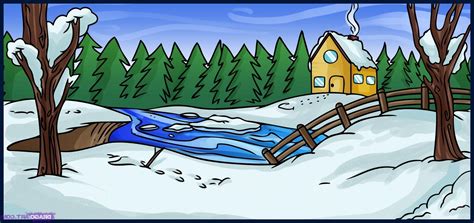 Easy Drawing Of Winter Season At Getdrawings Free Download