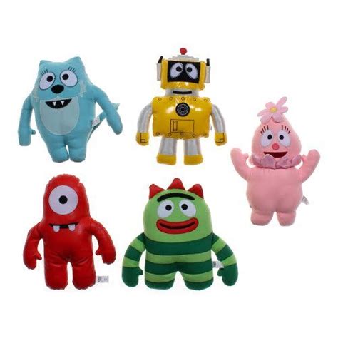 Plush Yo Gabba Gabba Character Set Character Yo Gabba Gabba Bowser