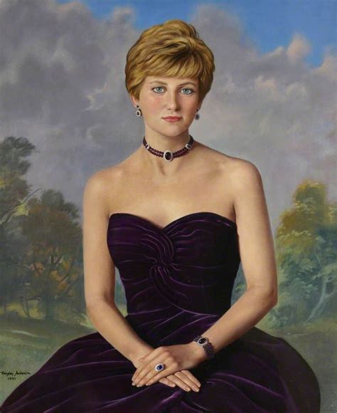 BBC Your Paintings Diana 19611997 Princess Of Wales Lady