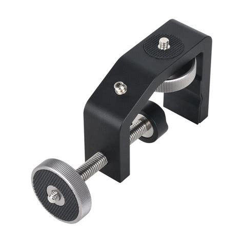 Heavy Duty C Clamp Strong Clip W 14 Mount For Camera Photo Studio L