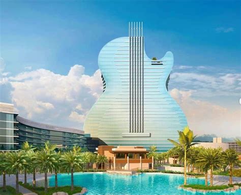 the world s first guitar shaped hotel will open in south florida the