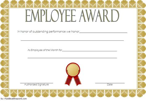 Employee Of The Week Certificate Template Free 2 Employee Intended