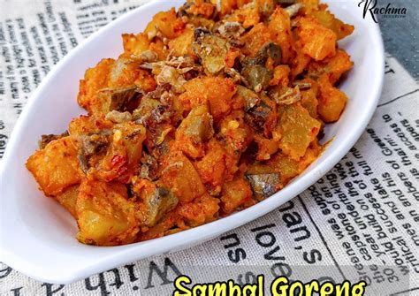 Sambal goreng kentang krecek bahan : Resep Dan Cara Memasak Sambal Goreng Kentang Ati Ampela ...