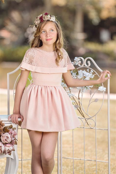 Mercancía De Moda Vestidos Y Faldas Niños Vestidos Rosa Dress Versaceniños Vestidos Y Faldas