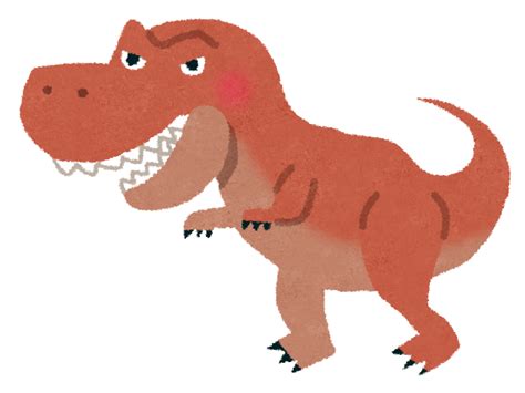 ティラノサウルスのイラスト（恐竜） かわいいフリー素材集 いらすとや