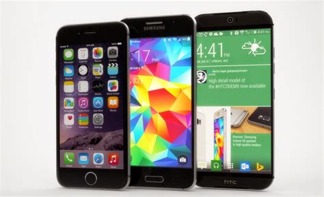 Galaxy S6 Vs Iphone 6 Vs Htc One M9 ¿cuál Elegir