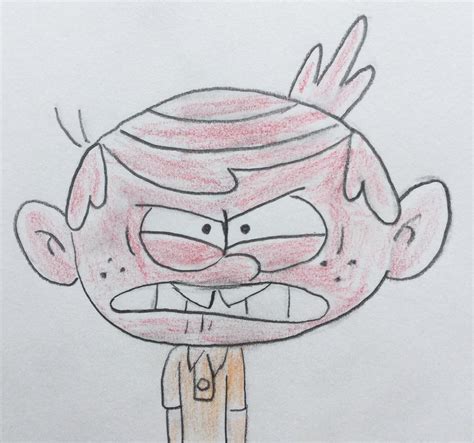 Lincoln Loud Angry By Captainedwardteague On Deviantart