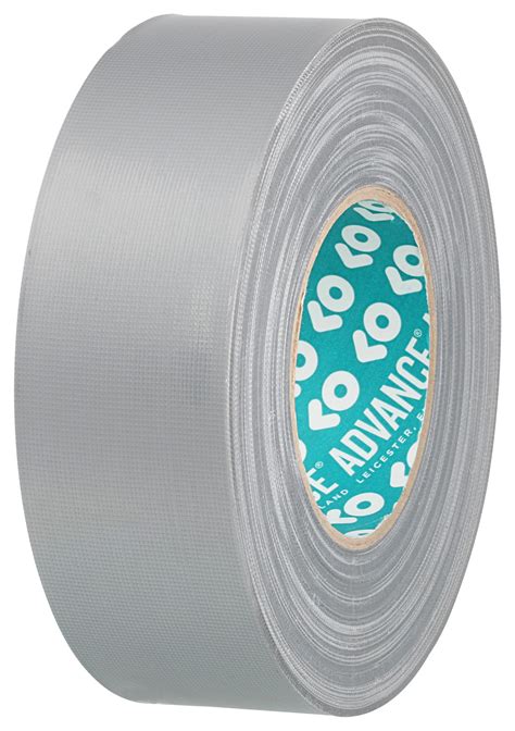 At163 Silver 50m X 50mm Advance Tapes Duct Tape Pe Cloth 50m X 50mm