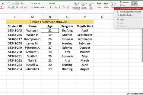 How To Sort Data In Excel Sorting Data Microsoftexcel Riset