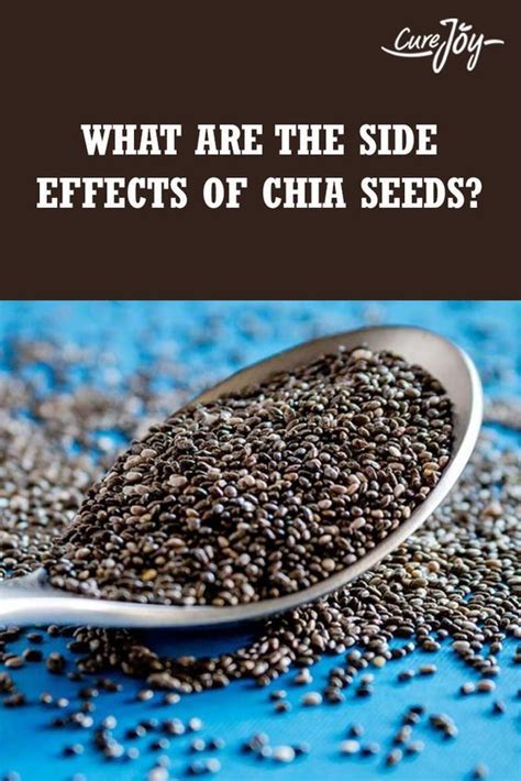 Chia seeds are commonly used as an ingredient in detoxing drinks and an organic variety such as the watson brand's fit the bill just nicely. healthy snacks - 6 Side Effects Of Chia Seeds You Should ...