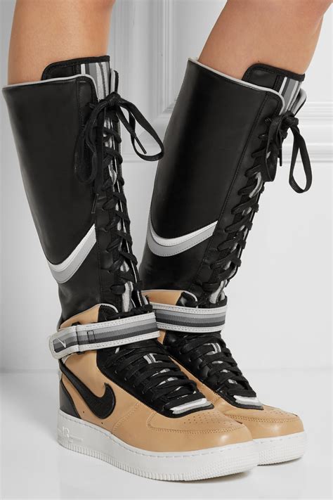 Nike Riccardo Tisci Beige Pack Air Force 1 Boots In Brown Black Lyst