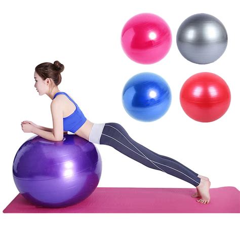 New Yoga Ball Sports Pilates Fitness Gym Balance Fitball Exercise Pilates Workout Massage Ball