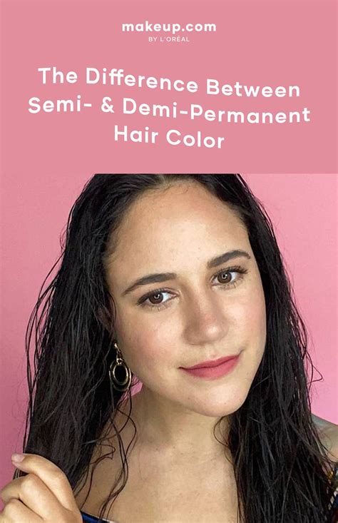 Difference Between Semi And Demi Permanent Hair Color Diy Hair Dye Diy