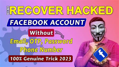 how to recover hacked facebook account 2023 my facebook account hacked how to recover youtube