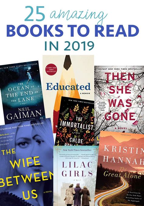 And then talk about it with friends? 25 Best Books to Read in 2019 | Fiction books to read ...