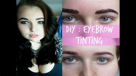 Diy Eyebrow Tinting At Home And Grooming Jessie Blossom Youtube