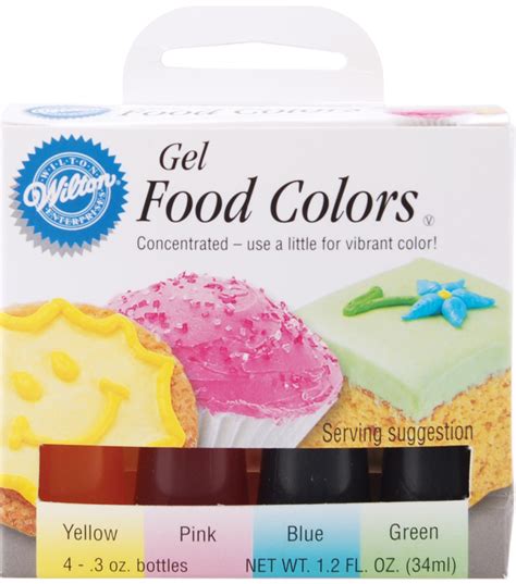 Wilton Food Coloring Guide