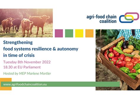 The Agri Food Chain Coalition Arranges An Event About Autonomy And