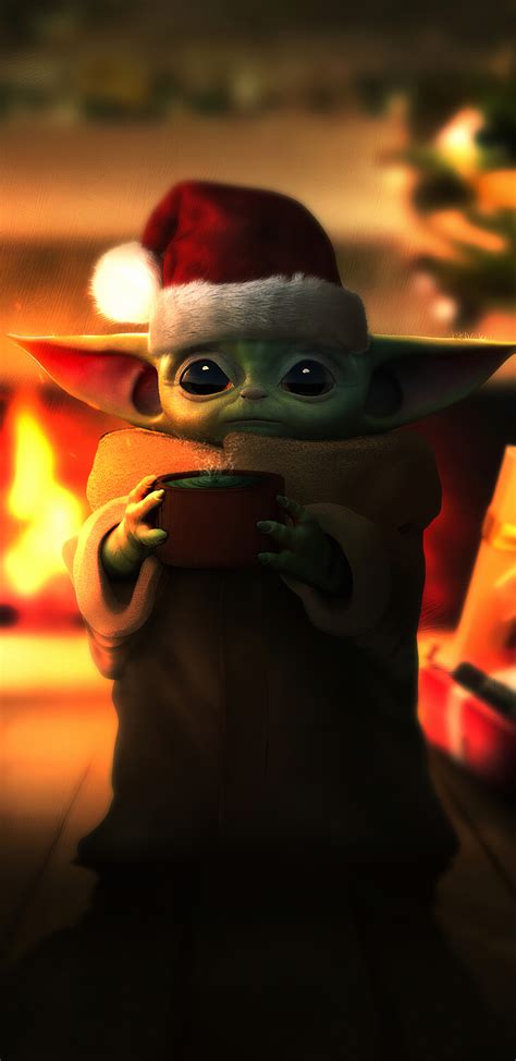 1440x2960 Baby Yoda Christmas Samsung Galaxy Note 9,8, S9 ...