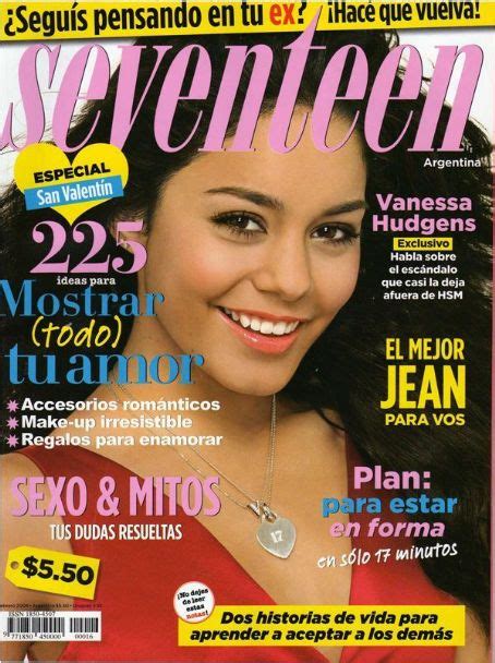 Vanessa Hudgens Seventeen Magazine 22 October 2008 Cover Photo Argentina