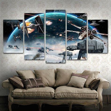More Great Wall Art Spaceship Sci Fi Star Wars Concert Wall Art