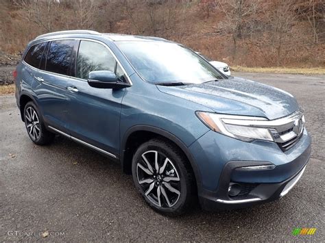 Steel Sapphire Metallic 2020 Honda Pilot Touring Awd Exterior Photo