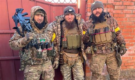 the chechen fighters taking on putin s empire of evil in ukraine who say russian troops are