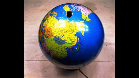 Making Of Automatic Rotating Globe At Home With Detail Youtube