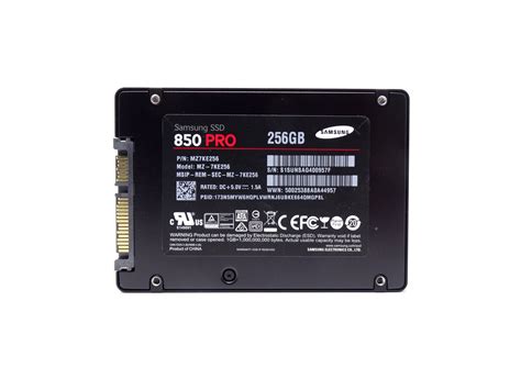 Mz 7ke256 Samsung SSD 850 Pro 256GB SATA 6Gbs 2 5 Solid State Drive