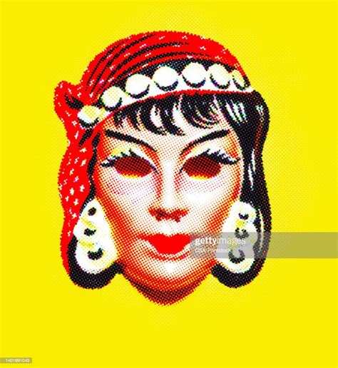Fortune Teller Mask High Res Vector Graphic Getty Images