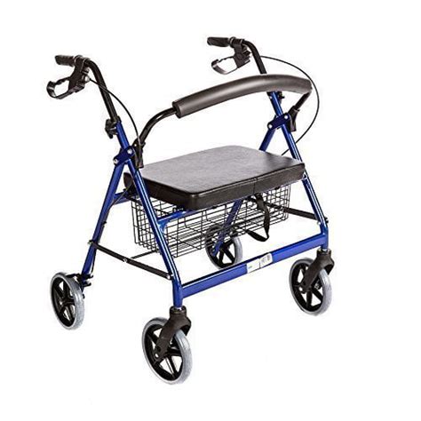 Buy Healthline Heavy Duty Bariatric Rollator Walker With Seat And