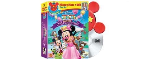 Review Mickey Mouse Clubhouse Minnies Masquerade Dvd With Mickey Mote