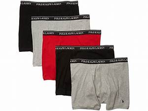 Polo Ralph Classic Fit W Wicking 5 Pack Boxer Briefs Polo