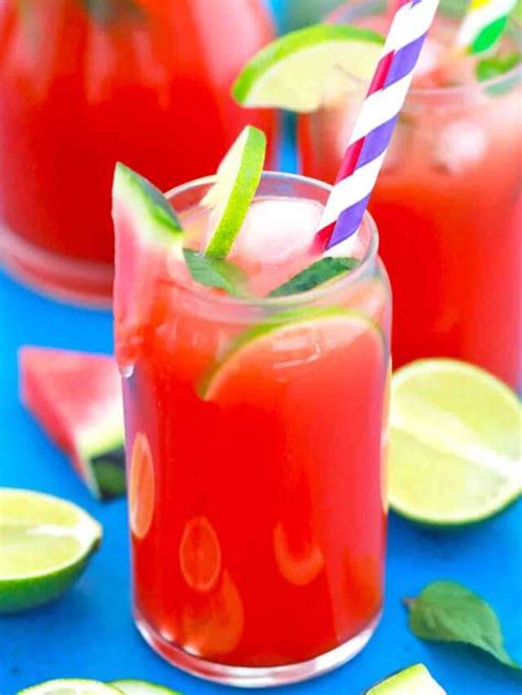 Perfect For Summer Boozy Watermelon Lemonade Sweet And Savory Meals