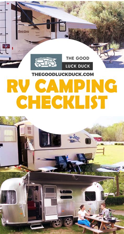 40 Brilliant Ideal Rv Camping Checklist Camping Ideas And Tips