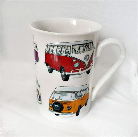 Maybe you would like to learn more about one of these? Vintage VW Camper Van Bone China Coffee Mug, Leonardo ...