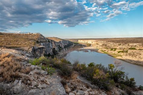 The Pecos River Valley In Texas Stock Image Image Of River Colorful