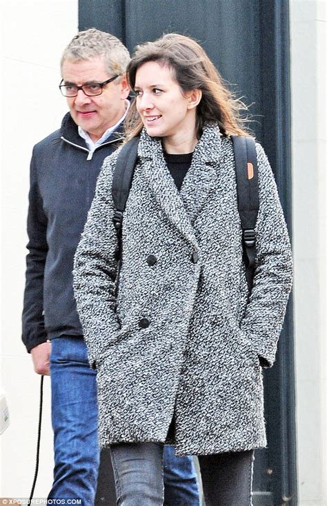 Rowan Atkinson Enjoys Stroll With Girlfriend Louise Ford Daily Mail Online